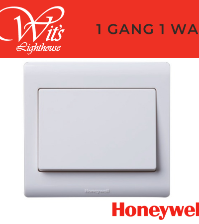 HoneyWell R-Series Switch Socket Outlet Singapore Safety Mark 16A 1/2/3/4 Gang 1/2 Way Switch / 20A Heater / Doorbell