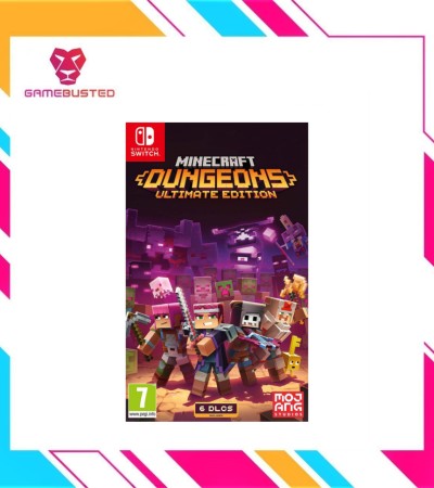 Nintendo Switch Minecraft Dungeons Ultimate Edition
