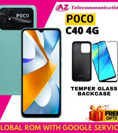 POCO C40 4/64GB 4G | GLOBAL RAM WITH GOOGLE SUPPORTED APP | DUAL SIM |WARRANTY | FAST SHIPPING
