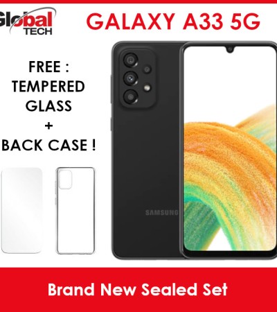 三星Galaxy A33 5G 128GB（免费：钢化玻璃+后盖）