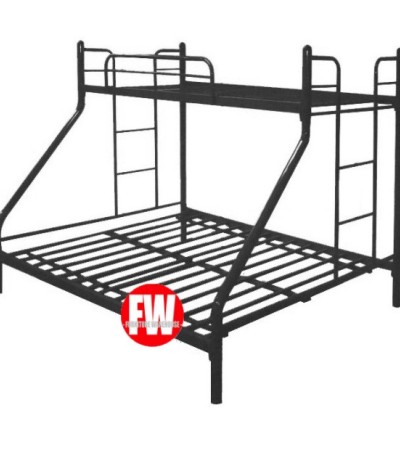 CHEAPEST METAL BUNK BED FRAME (SINGLE+QUEEN)