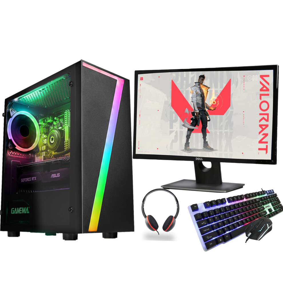 Refurbished Gaming PC Intel Quad Core i5 Bundle 8GB RAM 1TB 120GB SSD Nvidia GT730 